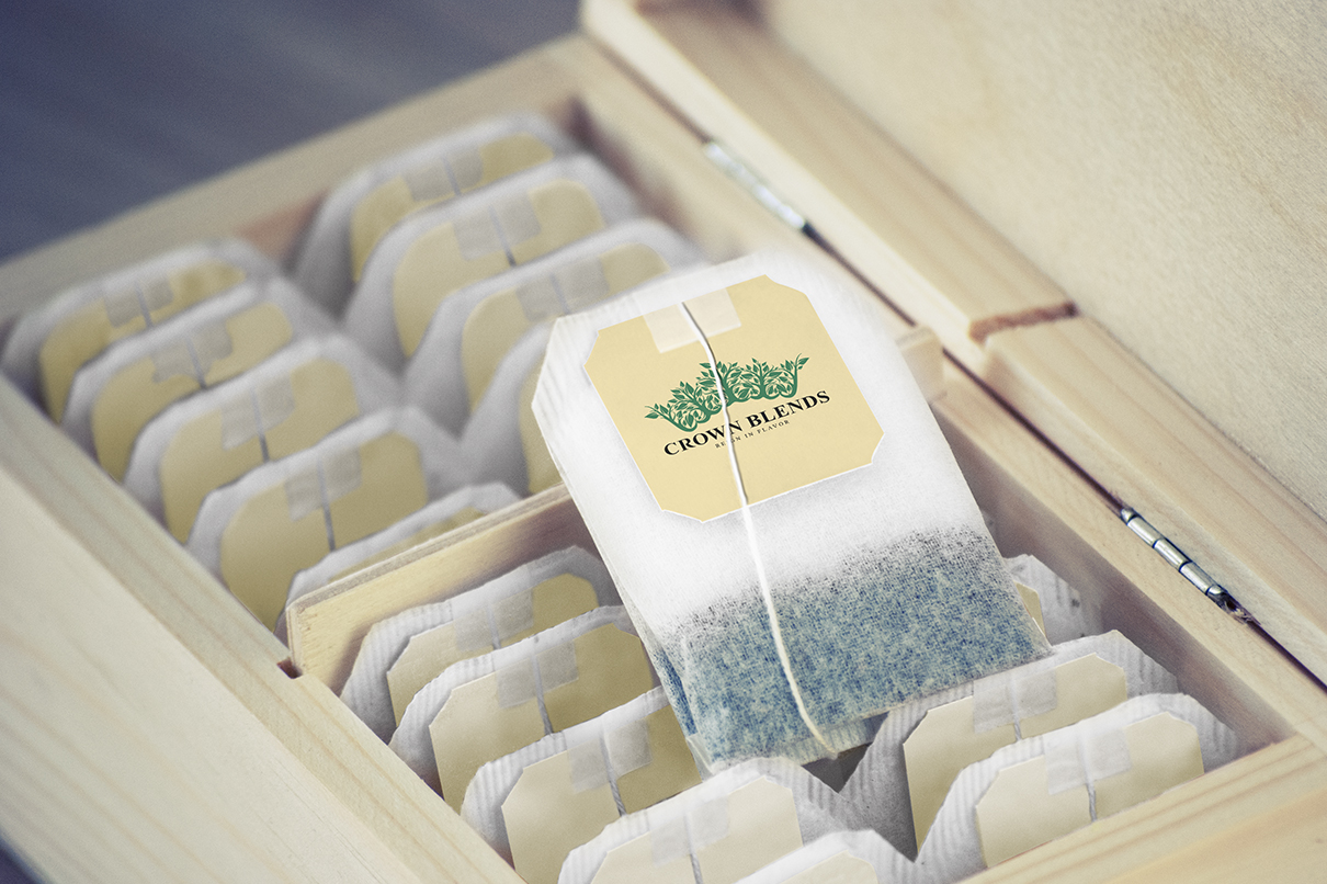 Crown Blends Teabox Opened